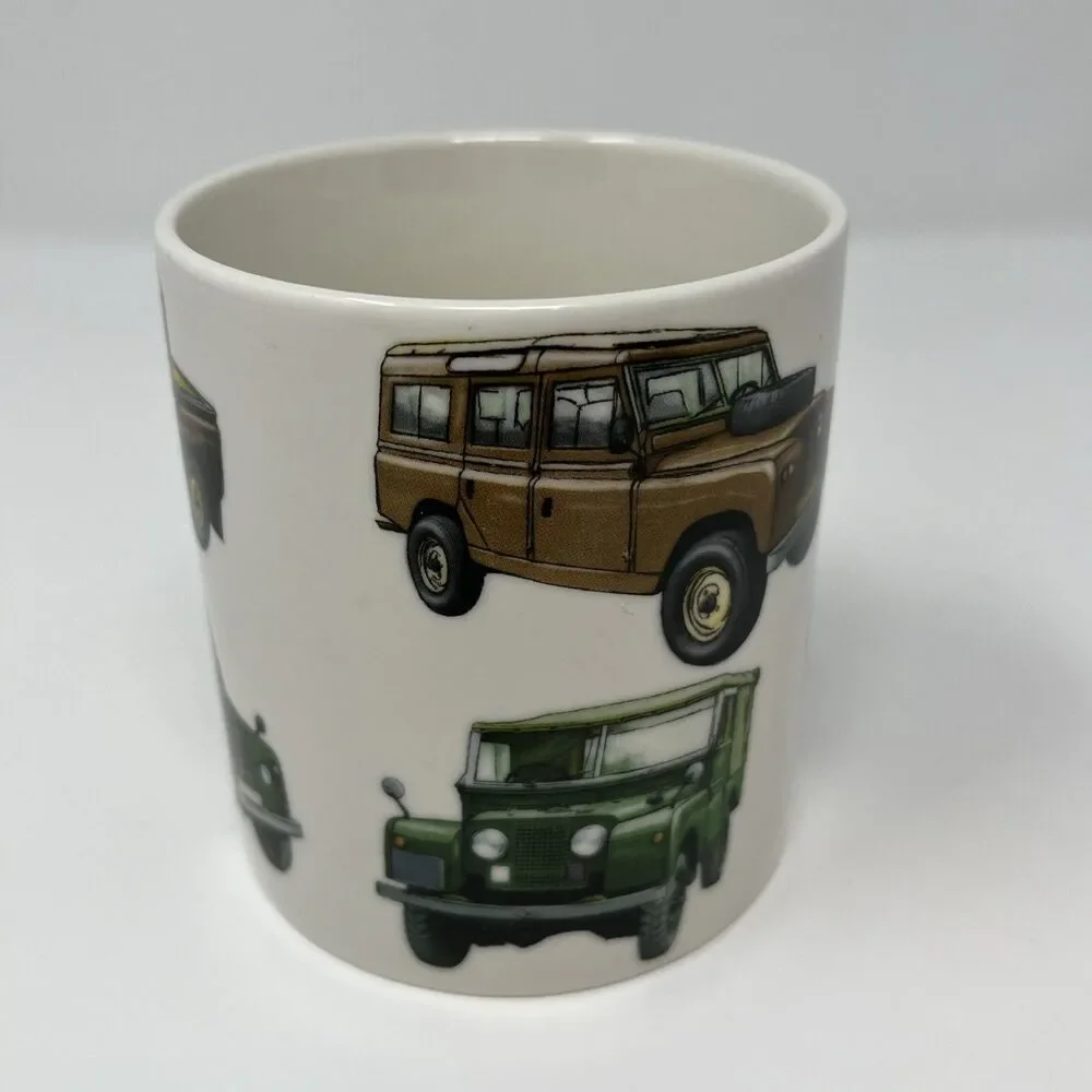 The Leonardo Collection Coffee Mug Cup 4 x 4 Landrover 4x4 Vintage Land Rover - Picture 2 of 6